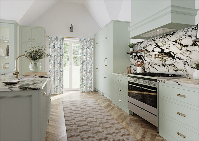 Los Angeles Velvet, Eden - Made to Measure Curtain - Image 7